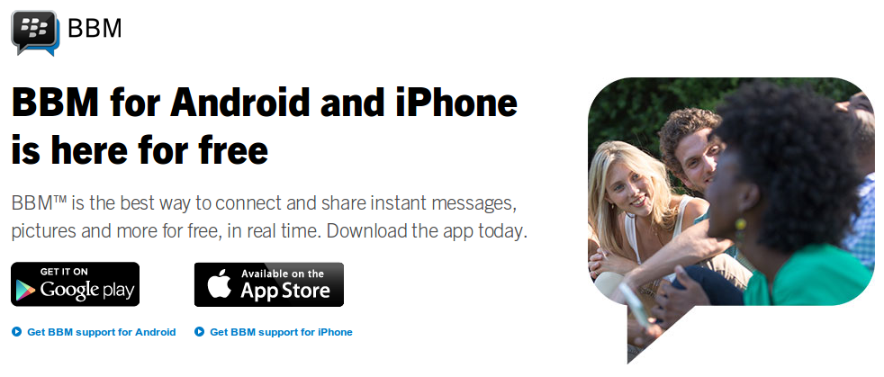 BBM Is Now Available For Android & IPhone IOS Users For Free | Internet ...